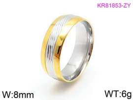 Stainless Steel Gold-plating Ring
