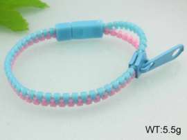 Plastic Zipper Bracelet