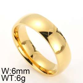 Stainless Steel Gold-plating Ring