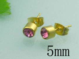 SS Gold-Plating Earring