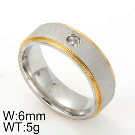 Stainless Steel Gold-plating Ring