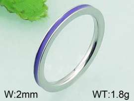 Stainless Steel Enamel Ring