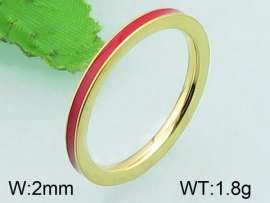 Stainless Steel Enamel Ring