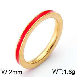 Stainless Steel Enamel Ring