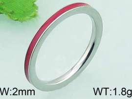Stainless Steel Enamel Ring