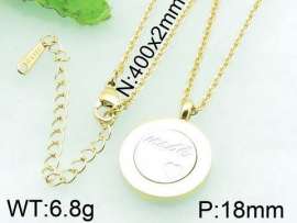 Stainless Steel Gold-plating Pendant