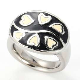 Stainless Steel Black-plating Ring