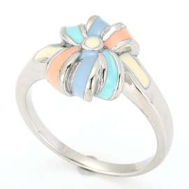 Stainless Steel Enamel Ring