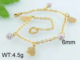 Stainless Steel Stone Bracelet