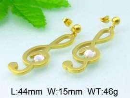 SS Gold-Plating Earring