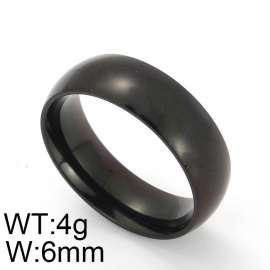 Stainless Steel Black-plating Ring