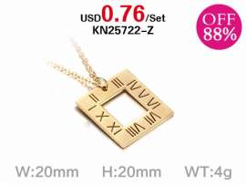 Loss Promotion Stainless Steel Necklaces Weekly Special
