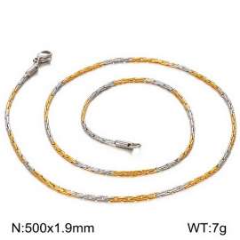 Staineless Steel Small Gold-plating Chain