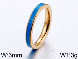 Stainless Steel Gold-plating Ring