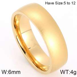 Stainless Steel Gold-plating Ring