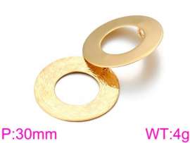 Stainless Steel Gold-plating Pendant