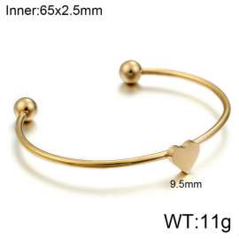 Stainless Steel Gold-plating Bangle