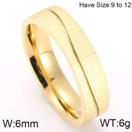 Stainless Steel Gold-plating Ring