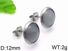 Stainless Steel Stone&Crystal Earring