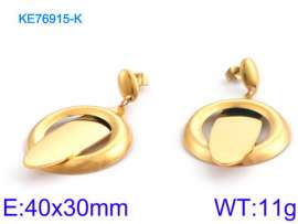 SS Gold-Plating Earring