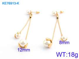 SS Gold-Plating Earring