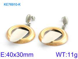 SS Gold-Plating Earring