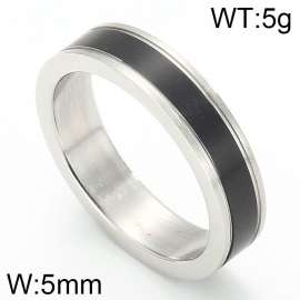 Stainless Steel Black-plating Ring