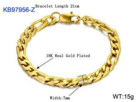 Stainless Steel Gold-plating Bracelet
