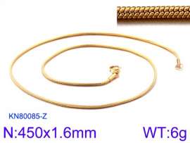 Staineless Steel Small Gold-plating Chain