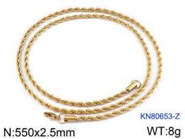 Staineless Steel Small Gold-plating Chain