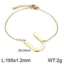 Stainless Steel Gold-plating Bracelet