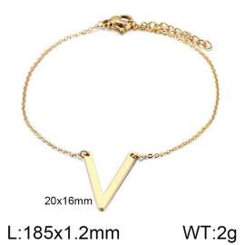Stainless Steel Gold-plating Bracelet