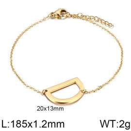 Stainless Steel Gold-plating Bracelet