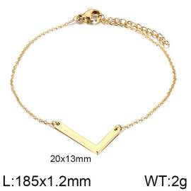 Stainless Steel Gold-plating Bracelet