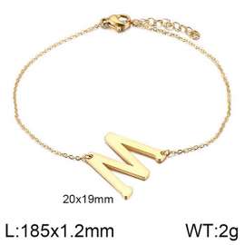 Stainless Steel Gold-plating Bracelet