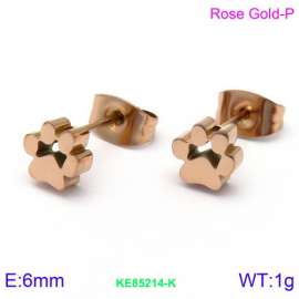 SS Rose Gold-Plating Earring