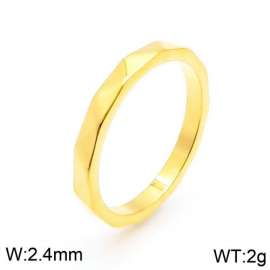 Stainless Steel Gold-plating Ring