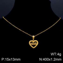 SS Gold-Plating Necklace
