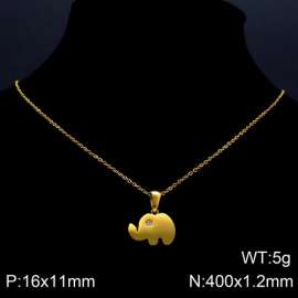 SS Gold-Plating Necklace