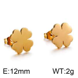 SS Gold-Plating Earring