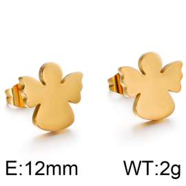 SS Gold-Plating Earring