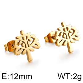 SS Gold-Plating Earring