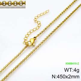 SS Gold-Plating Necklace