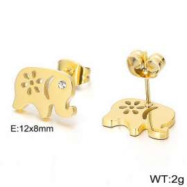 SS Gold-Plating Earring