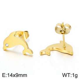 SS Gold-Plating Earring