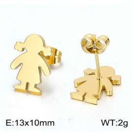 SS Gold-Plating Earring
