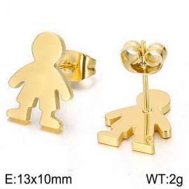 SS Gold-Plating Earring