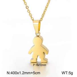 SS Gold-Plating Necklace