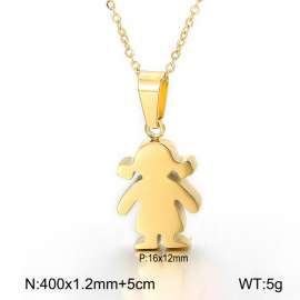SS Gold-Plating Necklace