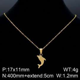 SS Gold-Plating Necklace